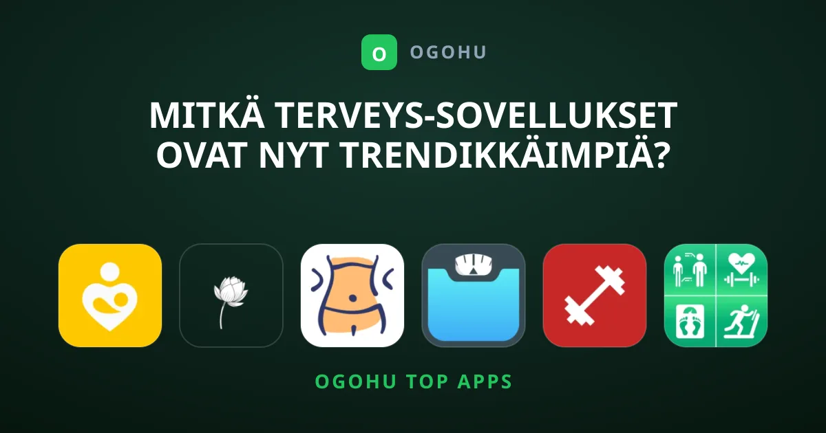 Mitkä Terveys-Sovellukset Ovat Nyt Trendikkäimpiä?
